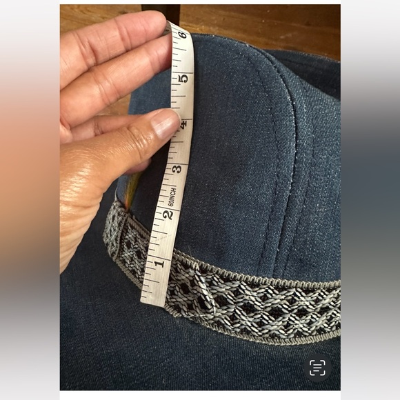 🤠 Vintage Denim Cowboy Hat 🤠 - Picture 3 of 8